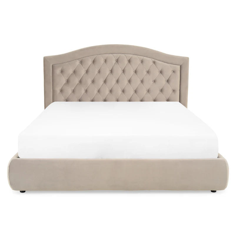 SHEFFIELD Pat tapițat, somieră rabatabilă și ladă depozitare incluse